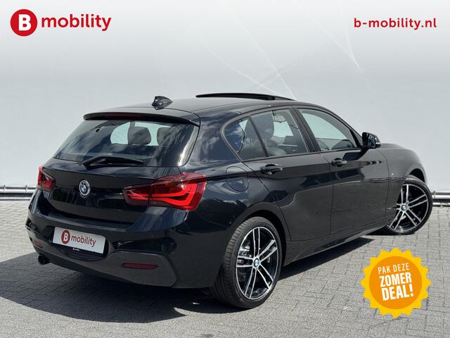 BMW 1-SERIE 118i High Executive M-Sport Schuif/kanteldak | Apple CarPlay | Hifi | Leer