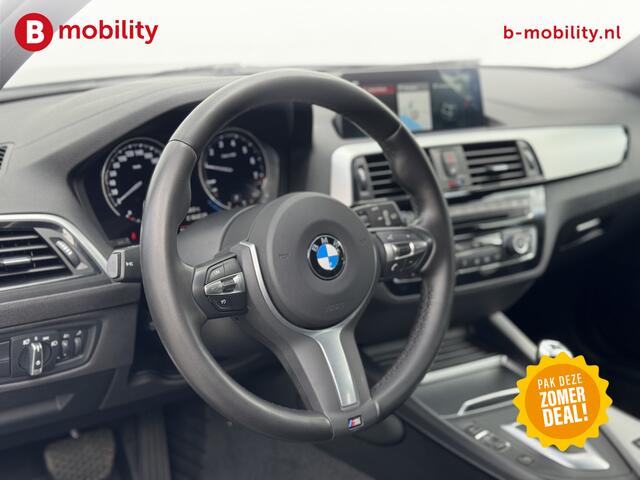 BMW 1-SERIE 118i High Executive M-Sport Schuif/kanteldak | Apple CarPlay | Hifi | Leer