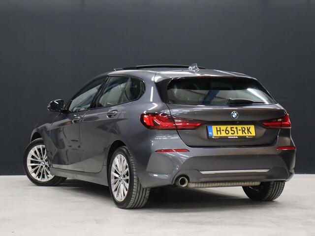 BMW 1-SERIE 118i High Executive Edition [SCHUIFKANTELDAK, APPLE CARPLAY, ANDROID, VOL LEDER, CAMERA, STOELVERWARMING, CRUISE, CLIMATE, NIEUWSTAAT]