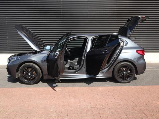 BMW 1-SERIE 118i High Executive M Sport | Clima | Cruise | Navi FullMap | Leder | LED | Carplay | PDC V+A | Stoelverw. |