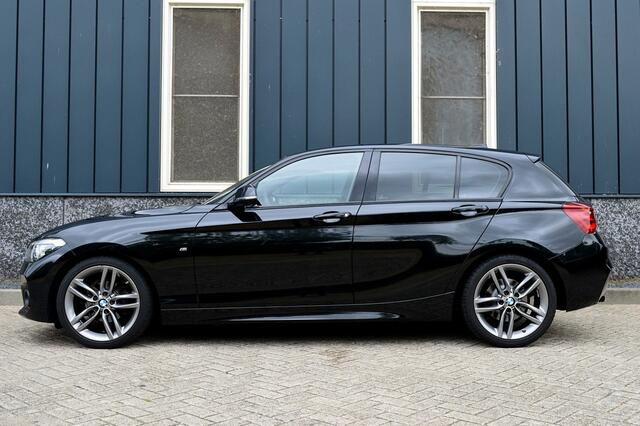 BMW 1-SERIE 118i Edition M Sport Shadow High Executive Rijklaarprijs-Garantie Leder Led Navigatie Airco Apple Carplay