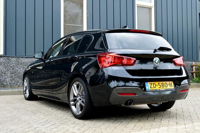 BMW 1-SERIE 118i Edition M Sport Shadow High Executive Rijklaarprijs-Garantie Leder Led Navigatie Airco Apple Carplay