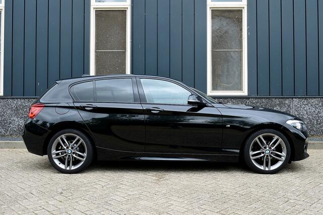 BMW 1-SERIE 118i Edition M Sport Shadow High Executive Rijklaarprijs-Garantie Leder Led Navigatie Airco Apple Carplay