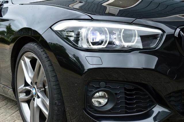 BMW 1-SERIE 118i Edition M Sport Shadow High Executive Rijklaarprijs-Garantie Leder Led Navigatie Airco Apple Carplay