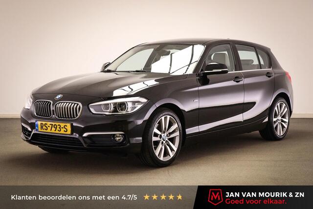 BMW 1-SERIE 118i Corporate Lease High Executive | LEDER | STOELVERWARMING | HOUTAFWERKING | 17"