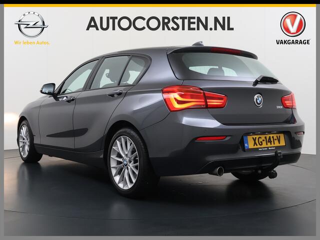 BMW 1-SERIE 118i AUT-8 Sport Navi Ecc Trekhaak Pdc Sportstoelen Corporate Edition Lmv 17" Regen-Lichtsensor Isofix Bluetooth Origineel Nederlandse Auto Zeer nette BMW 118I