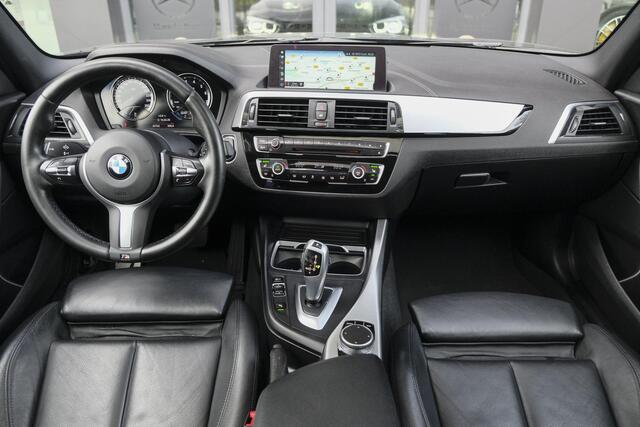 BMW 1-SERIE 118i M-sport 136pk Schuifdak M140i look Sportinterieur leder NLauto DAB Clima Cruise 18" LMV