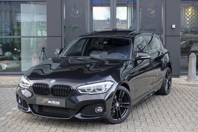 BMW 1-SERIE 118i M-sport 136pk Schuifdak M140i look Sportinterieur leder NLauto DAB Clima Cruise 18" LMV