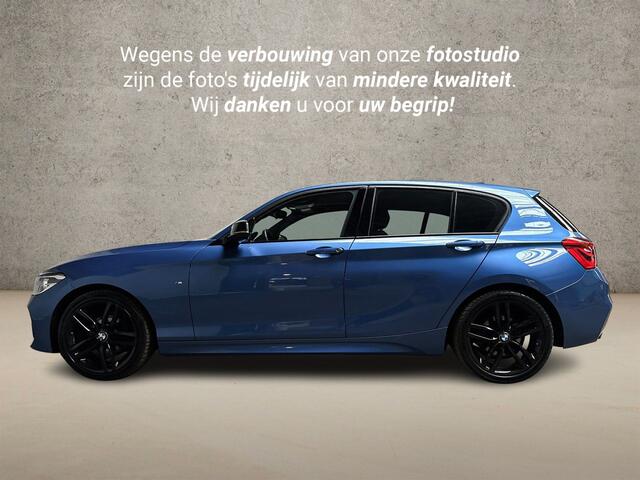 BMW 1-SERIE 118i M Sport Executive (NAVIGATIE, M PAKKET, ALCANTARA, HARMAN/KARDON, CLIMATE, SPORTSTOELEN, PARKEERSENSOREN, NIEUWE APK, NIEUWSTAAT)