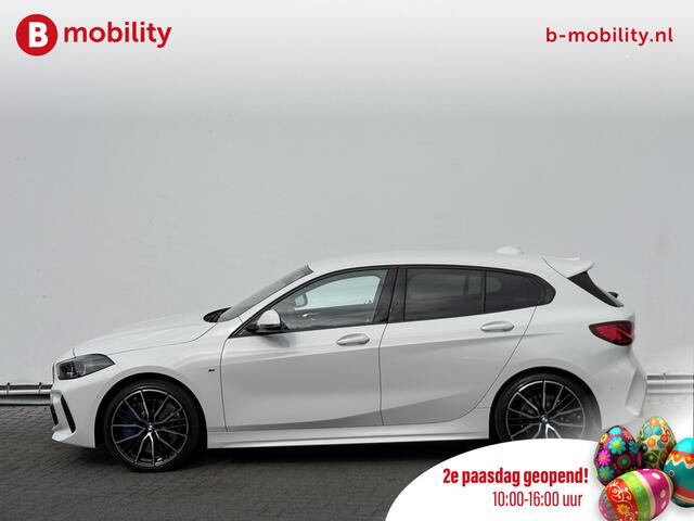 BMW 1-SERIE 118i High Executive M-Sport Elektrische Stoelen | Trekhaak | Achteruitrijcamera | Hifi | DAB Audio