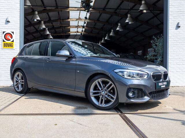 BMW 1-SERIE 118i Edition M Sport Shadow Executive *1ste EIG* *AUT | Leder | Keyless | Stoelverwarming | LED | Camera | Clima | Cruise | Navi*