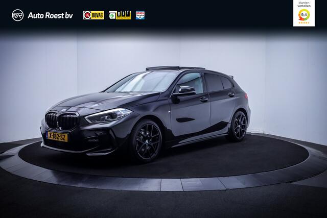 BMW 1-SERIE 120iA High Executive Edition PANO | FULL LED | HEAD UP | STUUR+STOELVERW | CARPLAY | KEYLESS | NAVI | LMV 18''