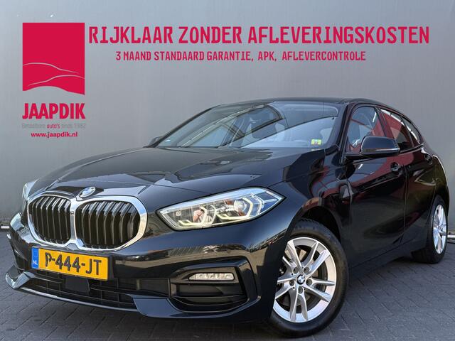 BMW 1-SERIE BWJ 2022 118i 136 PK Business Edition AUTOMAAT | FULL LED | HALF LEDER | STOELVERW. | CARPLAY + ANDROID | DAB + | NAVI | CLIMA | CRUISE | LMV | PDC