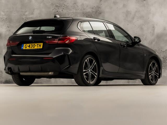 BMW 1-SERIE 118i M Sport High Executive Automaat (KUIPSTOELEN, M PAKKET, APPLE CARPLAY, CAMERA, LEDER, SPORTSTOELEN, STOELVERWARMING, CRUISE, NIEUWSTAAT)