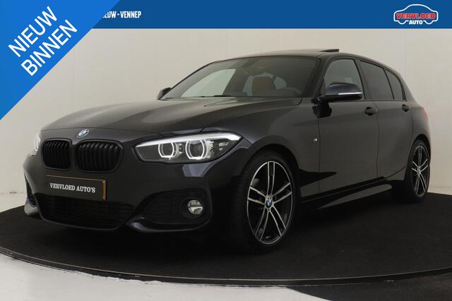 BMW 1-SERIE 118I ED. M SPORT SHADOW HIGH EXECUTIVE -PANO.DAK|LEDER|HIFI|CRUISE|STOELVERW.|18"|DEALERONDERH.