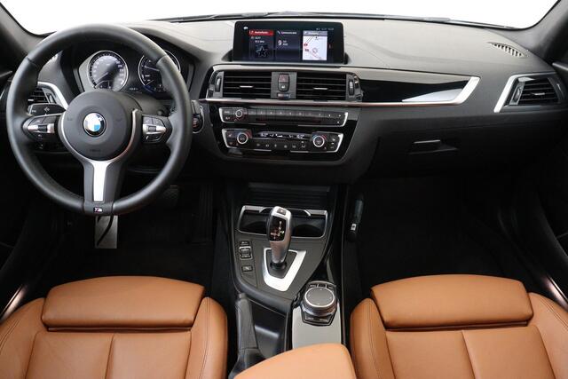 BMW 1-SERIE 118I ED. M SPORT SHADOW HIGH EXECUTIVE -PANO.DAK|LEDER|HIFI|CRUISE|STOELVERW.|18"|DEALERONDERH.