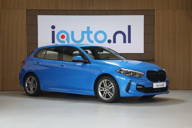 BMW 1-SERIE 118i aut. M-Sport Shadow Line Pano/Virtual Cockpit+/LED/Leder/ACC/Keyless/17"