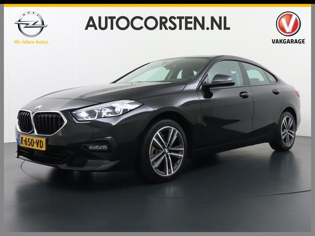 BMW 2-SERIE Gran Coupé 218I AUT-7 High Executive Sportst.+Leer+Stuur+Verwarmd Apple Carplay Camera Android Navi Sport line Live Cockpit Professional Plus Ecc Cruise Control Pdc Adap.Led Carbon-delen DAB Regen- en lichtsensor Speed Limit Info Connected services EURO6 