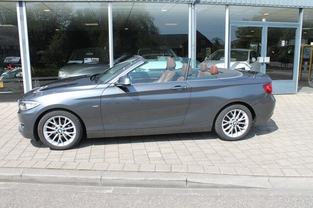 BMW 2-SERIE 218I CABRIO LUXURY / leder / Airco / nederlandse auto