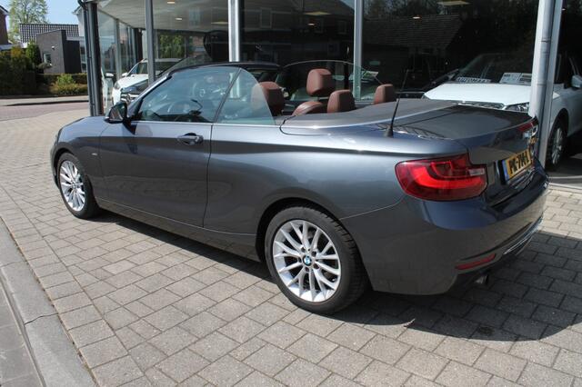 BMW 2-SERIE 218I CABRIO LUXURY / leder / Airco / nederlandse auto