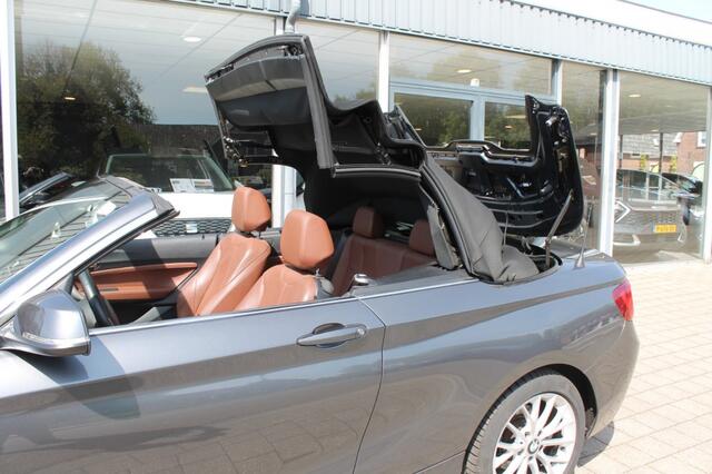 BMW 2-SERIE 218I CABRIO LUXURY / leder / Airco / nederlandse auto