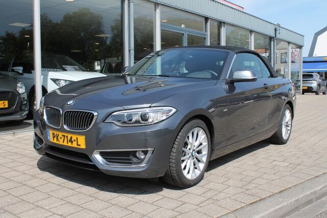 BMW 2-SERIE 218I CABRIO LUXURY / leder / Airco / nederlandse auto