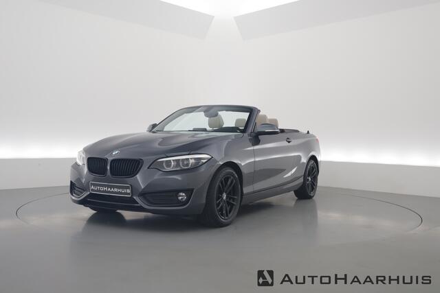 BMW 2-SERIE 220 D cabrio | Leder | Stoelverw. | Navi | LED | PDC | Cruise