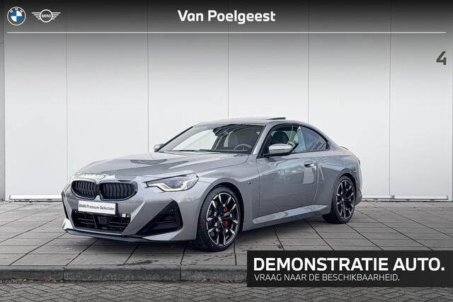 BMW 2-SERIE Coupé 220i High Executive M-Sport / Glazen Schuifdak / Harman Kardon / Adaptief LED / Comfort Access / CraftedClarity / Getinte Ramen / 19 Inch / Shadowline