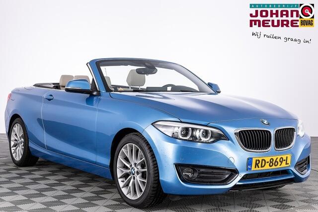 BMW 2-SERIE 230 i Cabriolet High Executive Automaat | LEDER | LED *GOEDE VRIJDAG + 2e PAASDAG OPEN!*
