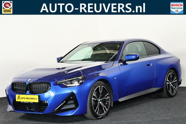 BMW 2-SERIE Coupé 218i / LED / HUD / Navi / CarPlay / Portimao Blauw