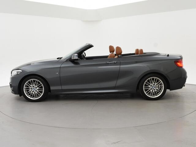 BMW 2-SERIE Cabrio 218i AUT. M-SPORT HIGH EXECUTIVE + LEDER SPORTINTERIEUR | TREKHAAK