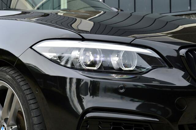 BMW 2-SERIE Cabrio 218i M-Sport Rijklaarprijs-Garantie Leder Sport interieur Airco Led Camera