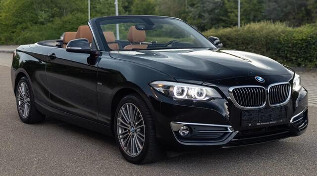 BMW 2-SERIE Cabrio 220iA EDITION-2 ** LED, COGNAC LEDER, NAVI, CAMERA, 17-inch LMV ** 1e EIG - UNFALLFREI ** ** INFORMEER OOK NAAR ONZE AANTREKKELIJKE FINANCIAL-LEASE TARIEVEN **
