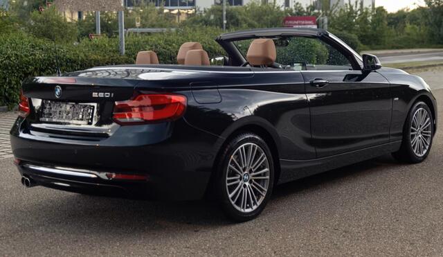 BMW 2-SERIE Cabrio 220iA EDITION-2 ** LED, COGNAC LEDER, NAVI, CAMERA, 17-inch LMV ** 1e EIG - UNFALLFREI ** ** INFORMEER OOK NAAR ONZE AANTREKKELIJKE FINANCIAL-LEASE TARIEVEN **