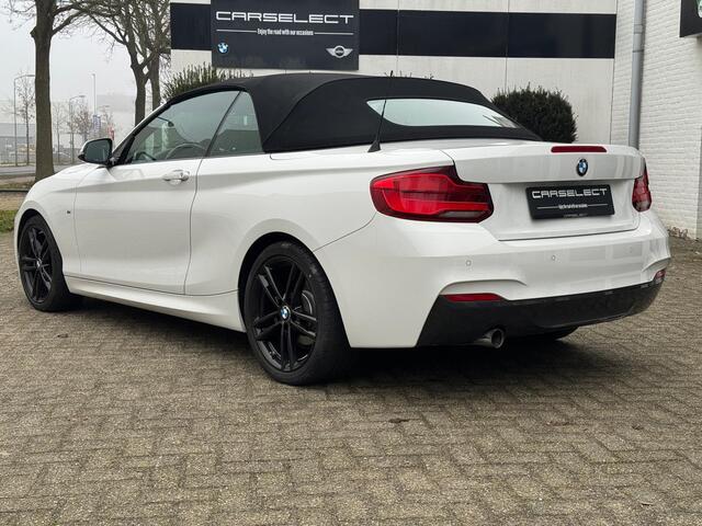 BMW 2-SERIE Cabrio 218i High Executive M Sport Pakket, Leder, 18"LMV, Navigatie, Windscherm