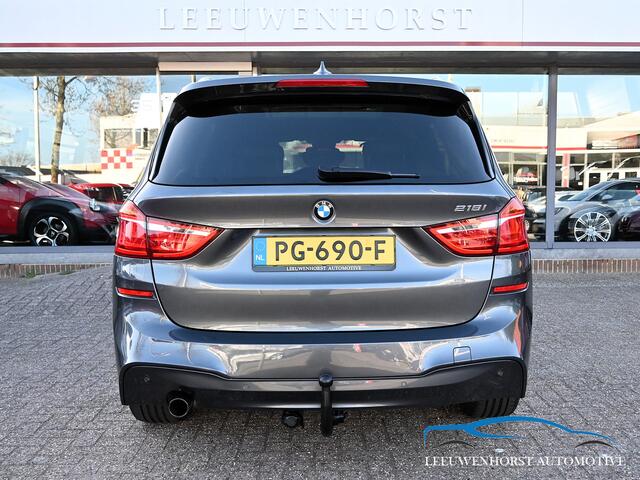 BMW 2-SERIE GRAN TOURER 218i M Sport 7pers., leer, HUD, panodak, elektr. achterklep, sportinterieur, NL-dealerauto