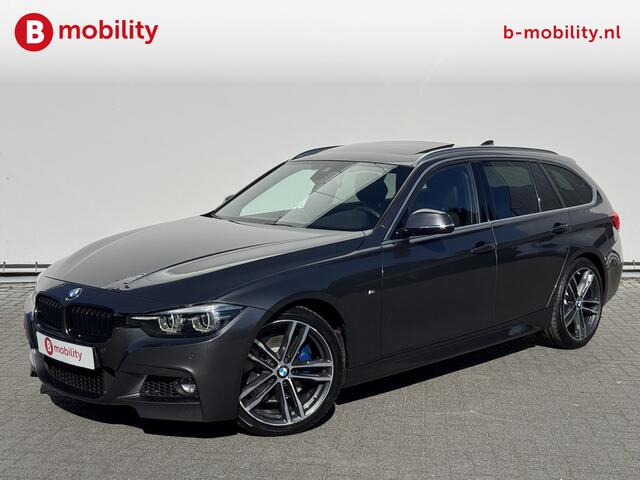 BMW 3-SERIE Touring 318i High Executive M-Sport Head-Up Display Apple CarPlay | Panoramadak | Achteruitrijcamera | DAB | HIFI | Leer | Cruise Control