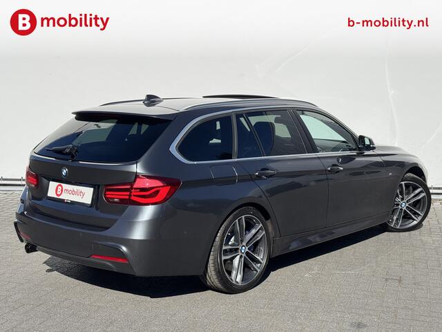 BMW 3-SERIE Touring 318i High Executive M-Sport Head-Up Display Apple CarPlay | Panoramadak | Achteruitrijcamera | DAB | HIFI | Leer | Cruise Control