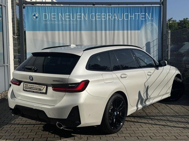 BMW 3-SERIE Touring 330e M-SPORT ** LED, NAVI+, LEDER, PAMORAMA, ACC, TREKH, 19-inch LMV ** 1e EIG - UNFALLFREI ** ** INFORMEER OOK NAAR ONZE AANTREKKELIJKE FINANCIAL-LEASE TARIEVEN **
