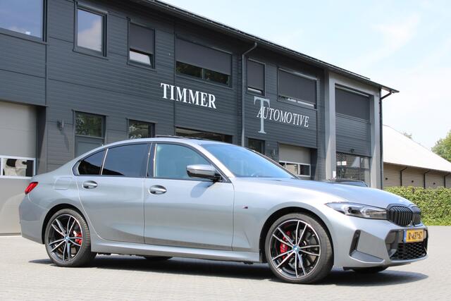 BMW 3-SERIE 320e M-Sport High Executive - Nieuw model - Dealer onderhouden - 19 Inch Schuif kanteldak - Zwart leder