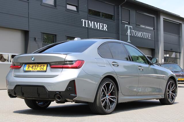 BMW 3-SERIE 320e M-Sport High Executive - Nieuw model - Dealer onderhouden - 19 Inch Schuif kanteldak - Zwart leder