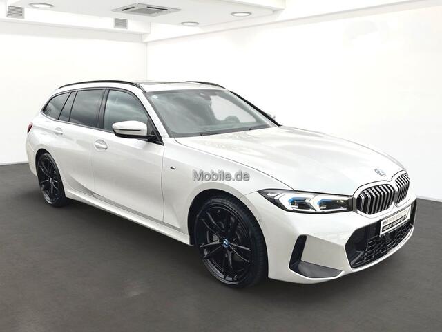 BMW 3-SERIE Touring 330e M-SPORT ** LED, NAVI+, LEDER, PAMORAMA, ACC, TREKH, 19-inch LMV ** 1e EIG - UNFALLFREI ** ** INFORMEER OOK NAAR ONZE AANTREKKELIJKE FINANCIAL-LEASE TARIEVEN **