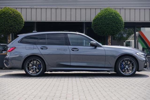 BMW 3-SERIE Touring 330e High Executive M Sport Panodak Laserled HUD Harman Kardon Leder 360 Camera M Performance ACC