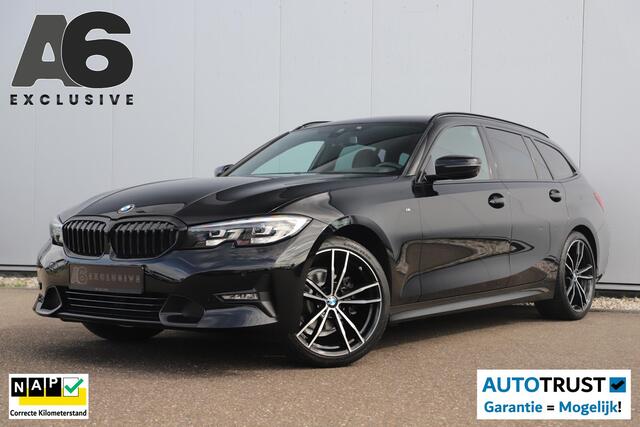 BMW 3-SERIE Touring 318i M Sport Shadowline Automaat 18 inch LED Half Leder Navigatie Carplay Android Sfeerverlichting Getint Glas Clima Cruise Parkeersensor