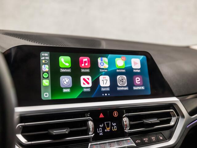 BMW 3-SERIE 320d High Executive 191Pk Automaat (APPLE CARPLAY, GROOT NAVI, ADAPTIVE CRUISE, SFEERVERLICHTING, VIRTUAL COCKPIT, SPORTSTOELEN, STOELVERWARMING, PARKEERSENSOREN, NIEUWE APK, NIEUWSTAAT)