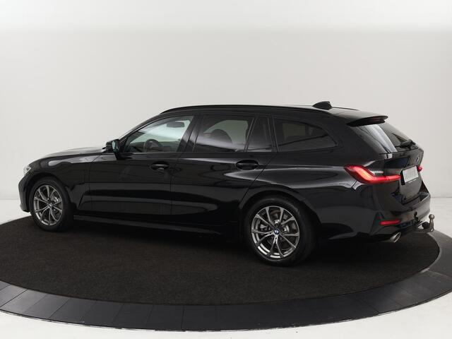 BMW 3-SERIE 330e Sport Line | Stoel & stuurverwarming | Adaptive cruise | Trekhaak | Sportstoelen | Carplay | Sfeerverlichting | Half leder | Navigatie | Full LED | PHEV