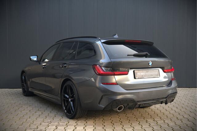 BMW 3-SERIE Touring 330e High Executive M Sport | M Performance | PDC | Leer | Hifi | Ambiance Verlichting | Stoelverwarming | Adaptive Cruise Control | BTW | LED | Shadow Line | Keyless | Navigatie Prof. | DAB | Elek. Trekhaak