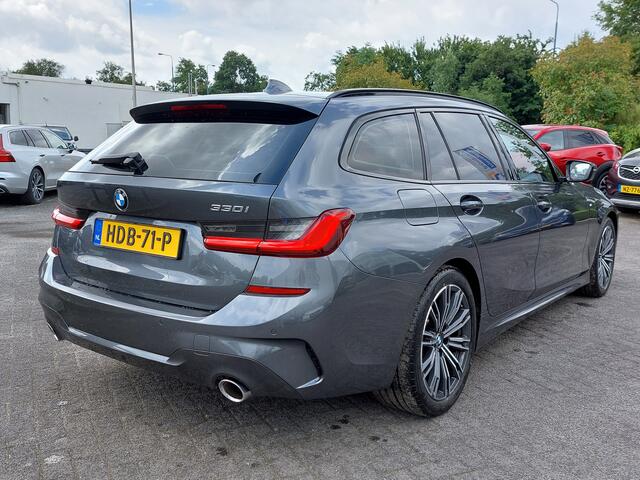 BMW 3-SERIE Touring 330i 258pk Automaat High Executive M-Sport | Navi | Apple Carplay+Android Auto | Adap. Cruise | Clima | Leder+Alcantara | Stoelverwarming | Led Koplampen | Pdc V+A | 18''lm