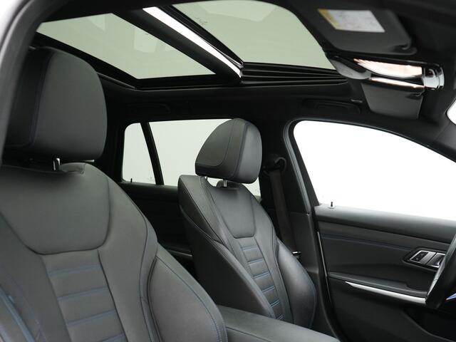 BMW 3-SERIE Touring 320i M Sport Automaat 184 pk Dealer O.H. | Panodak | Adaptive Cruise | Laser LED | Adaptive Onderstel | Lederen Sportstoelen Memory | Keyless | Carplay |