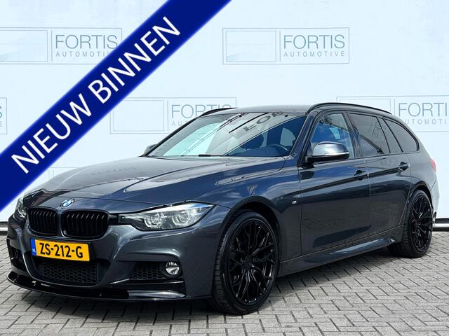 BMW 3-SERIE Touring 318i M Sport Corporate Lease NL AUTO | DEALER ONDERH | LEDER | ELEKTRISCH TREKHAAK | TOP STAAT.